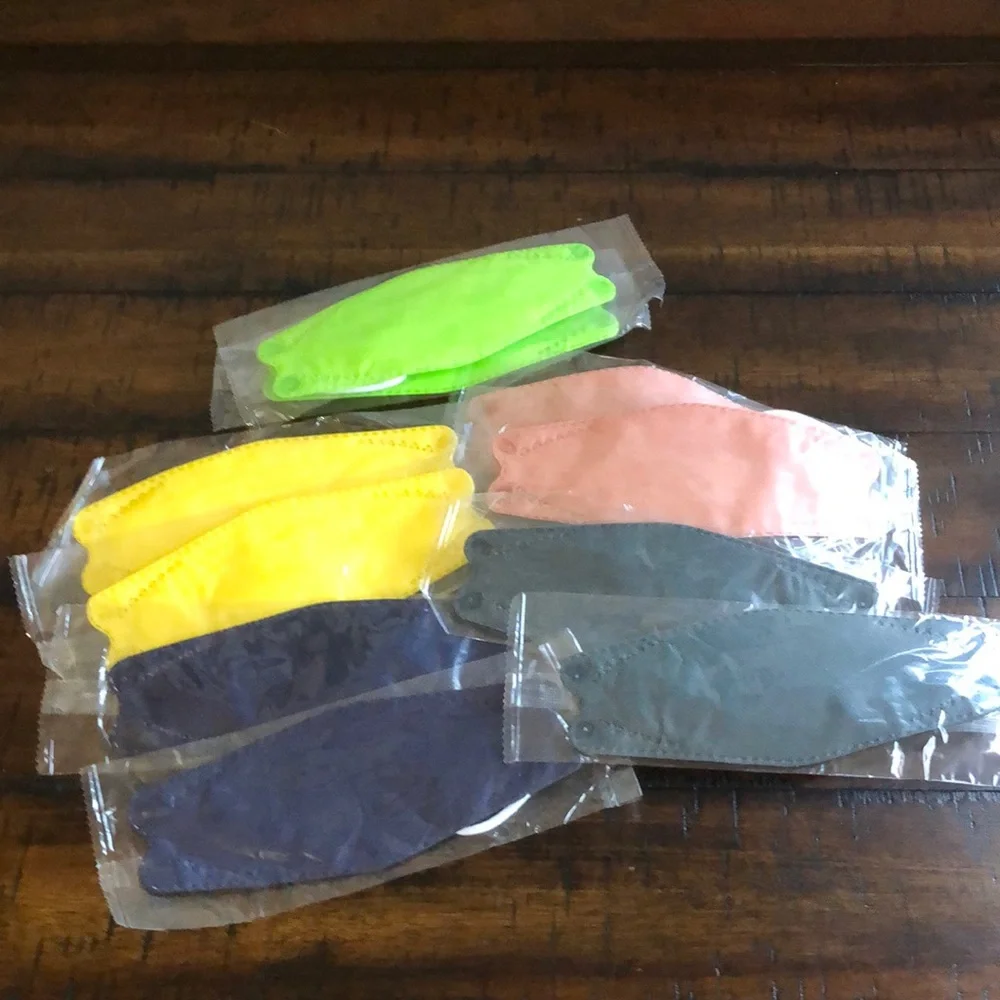 Colorful Face Masks bundle of 10 NIP